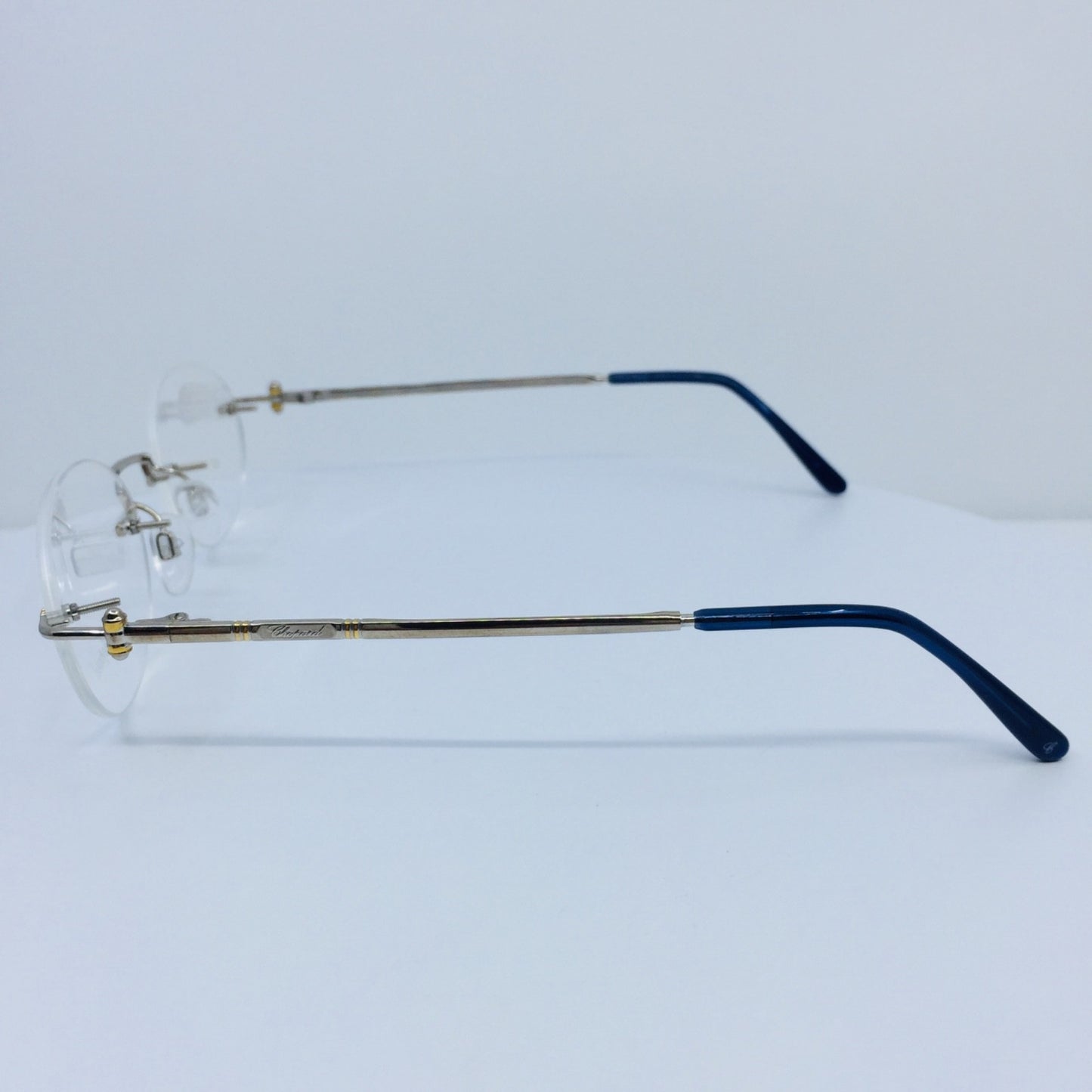 Vintage Chopard CHOPARD M. C 040 Silver Eyeglasses - Super Vision Optical