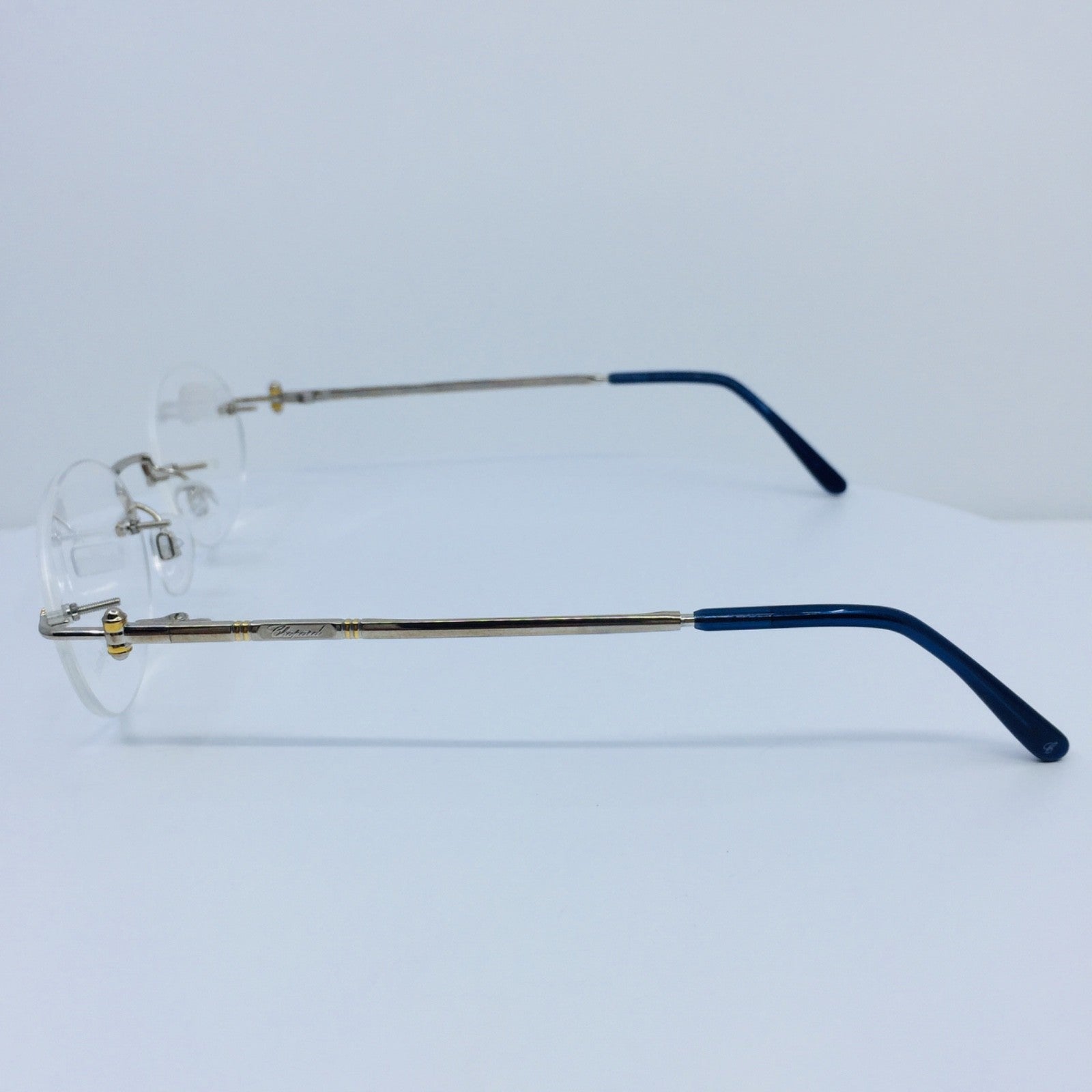 Vintage Chopard CHOPARD M. C 040 Silver Eyeglasses - Super Vision Optical
