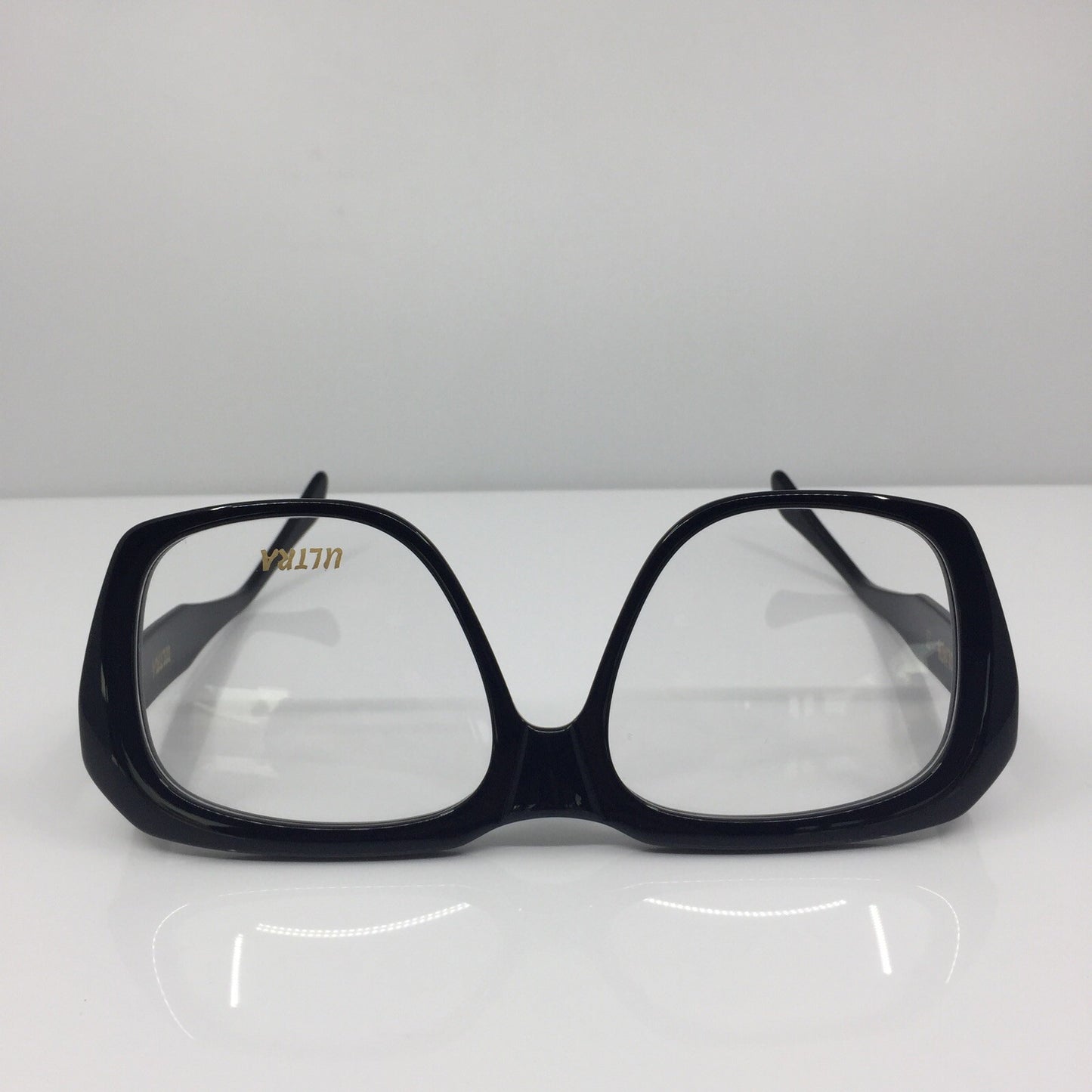 Vintage ULTRA GOLIATH Ultra Goliath 2 Black Eyeglasses - Super Vision Optical