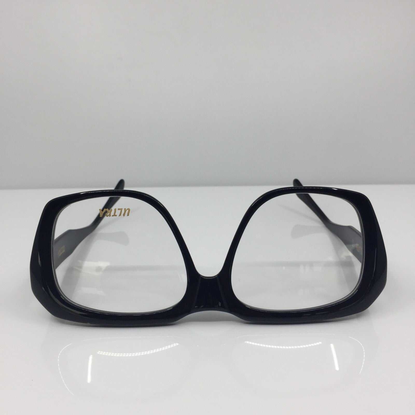 Vintage ULTRA GOLIATH Ultra Goliath 2 Black Eyeglasses - Super Vision Optical
