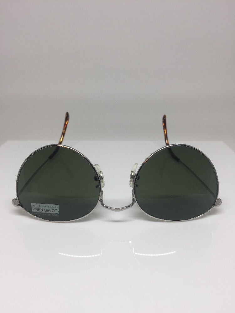 Vintage Calvin Klein CK 120-S Silver Sunglasses - Super Vision Optical