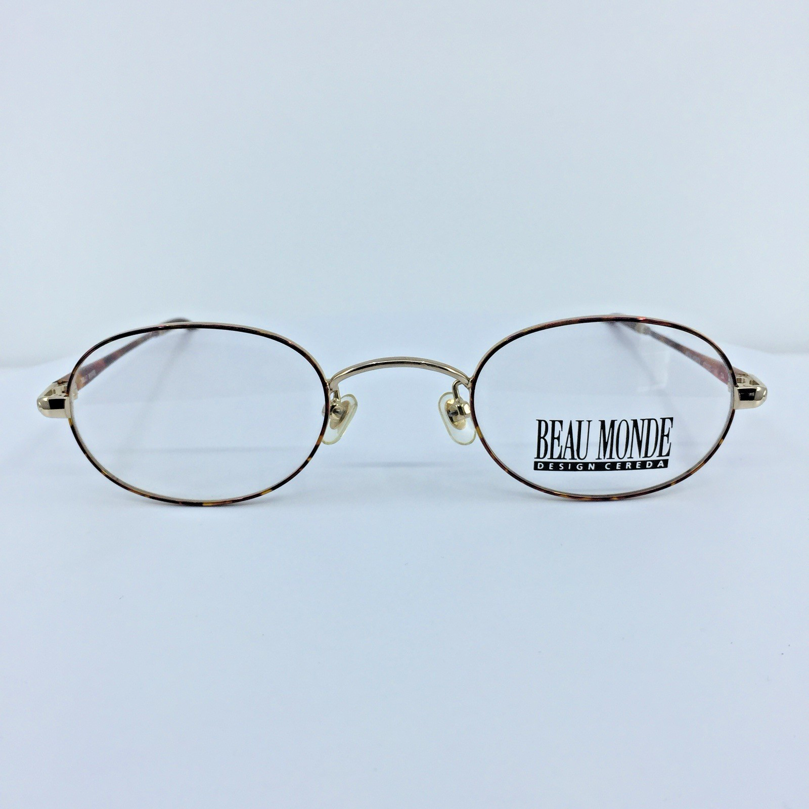 Vintage Beau Monde Collection Kenilworth Brown Eyeglasses - Super Vision Optical