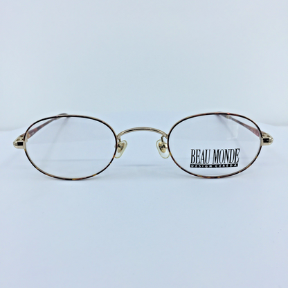 Vintage Beau Monde Collection Kenilworth Brown Eyeglasses - Super Vision Optical