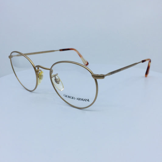 Vintage Giorgio Armani GA 130 Gold Eyeglasses - Super Vision Optical