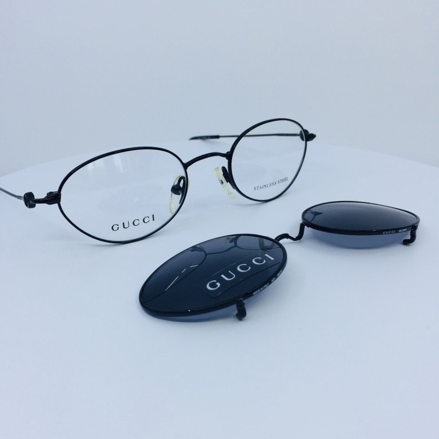 Vintage Gucci GG 2624 Black Eyeglasses - Super Vision Optical