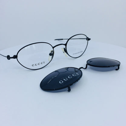 Vintage Gucci GG 2624 Black Eyeglasses - Super Vision Optical