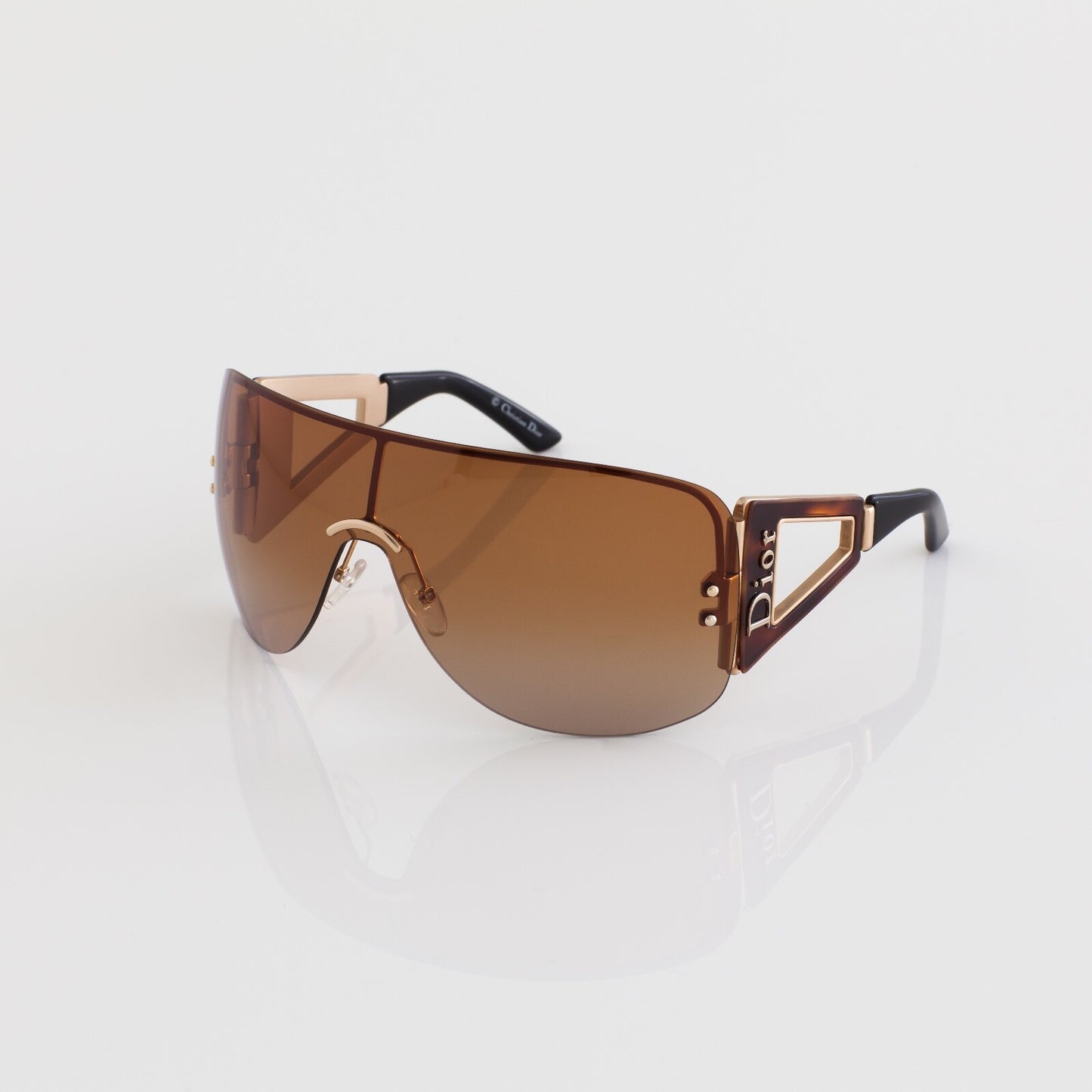 Vintage Dior CD Dior Escrime 1 Tortoise Sunglasses - Super Vision Optical