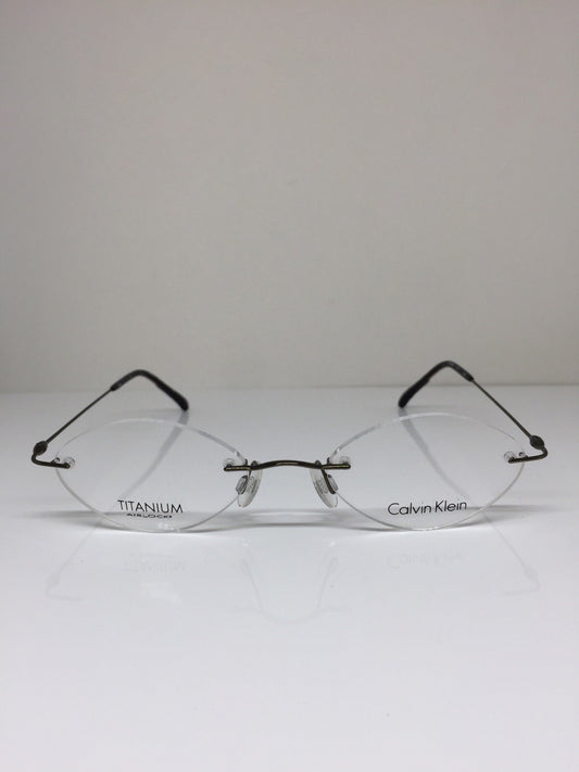 Vintage Calvin Klein CK 546 Gunmetal Sunglasses - Super Vision Optical