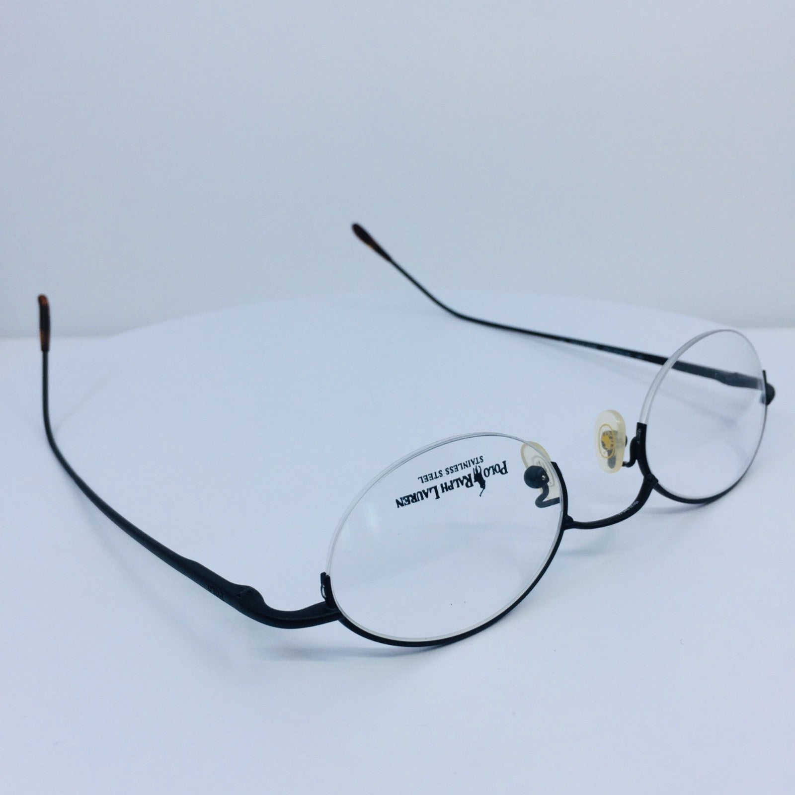 Vintage Polo Ralph Lauren POLO 358 Black Eyeglasses - Super Vision Optical