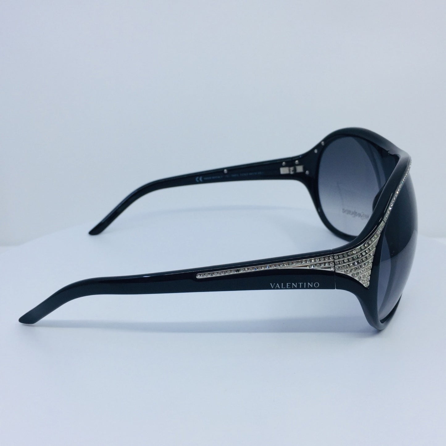 Vintage Valentino V 5445/S Black Sunglasses - Super Vision Optical