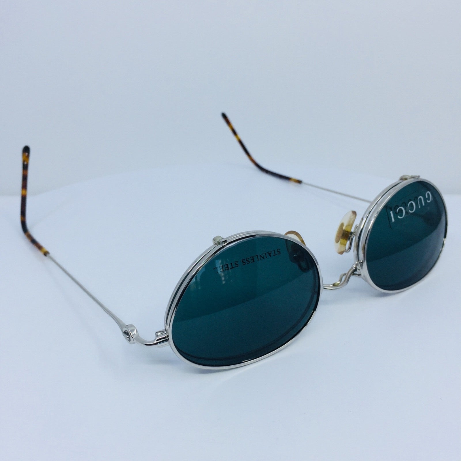 Vintage Gucci GG 2624 Silver Eyeglasses - Super Vision Optical