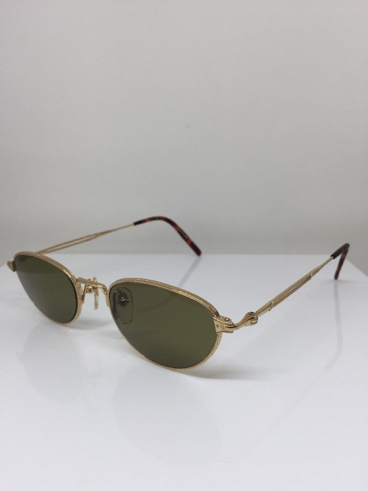 Vintage Matsuda 2877 Gold Sunglasses - Super Vision Optical