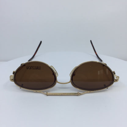 Vintage Matsuda 2877 Gold Eyeglasses - Super Vision Optical