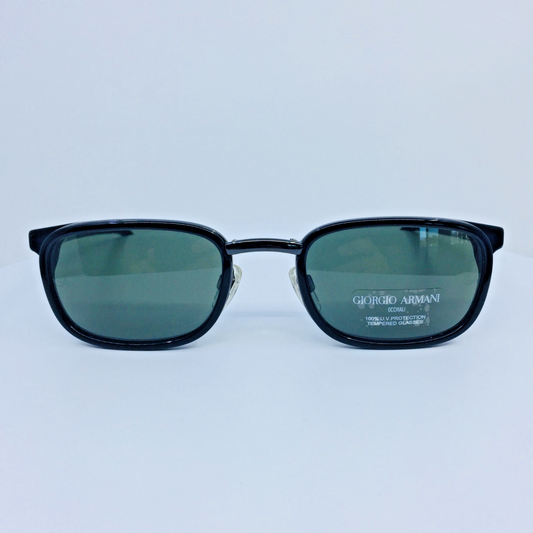 Vintage Giorgio Armani GA 844 Black Sunglasses - Super Vision Optical