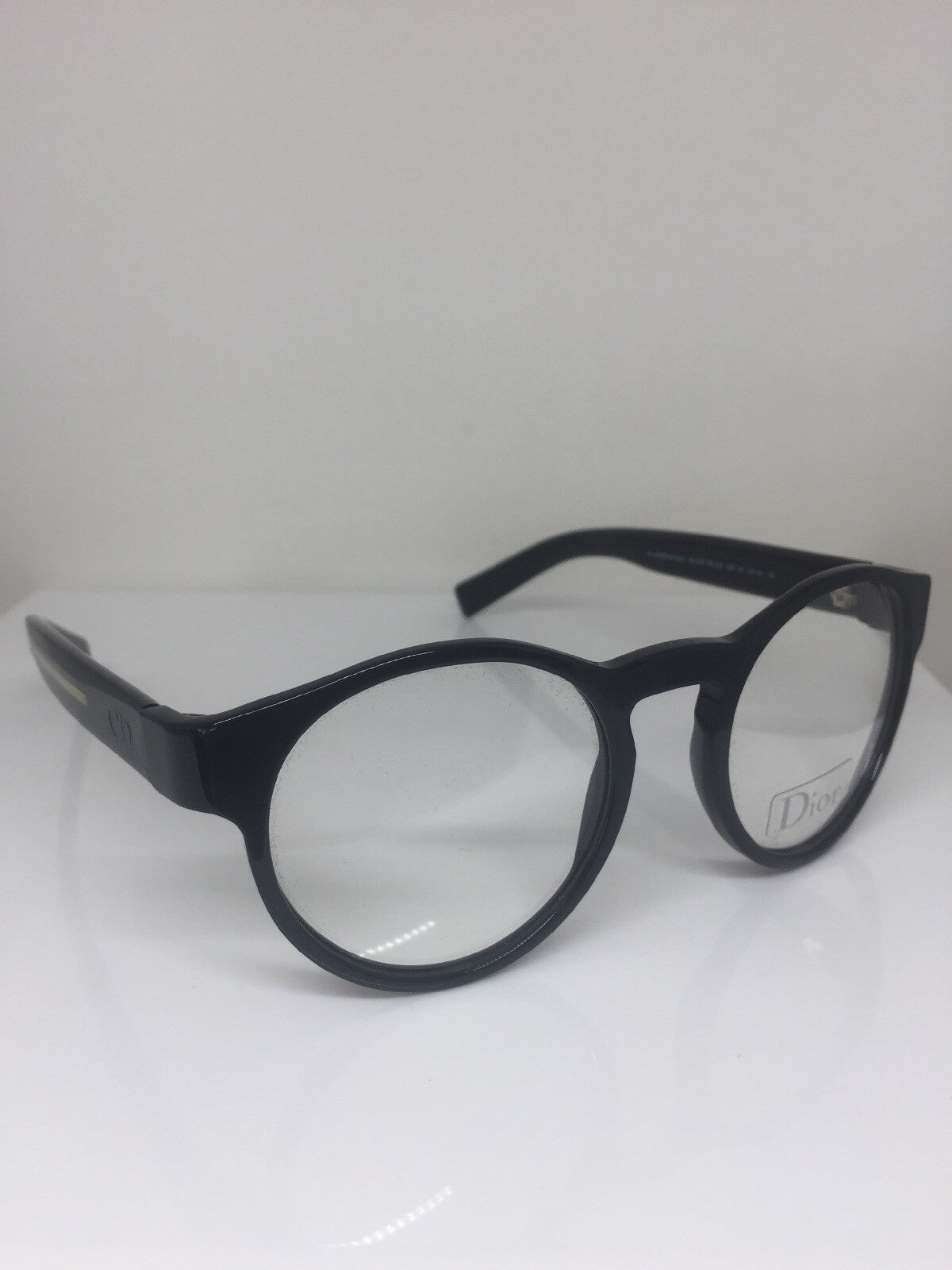 Vintage Christian Dior Black Tie 11/S Black Eyeglasses - Super Vision Optical