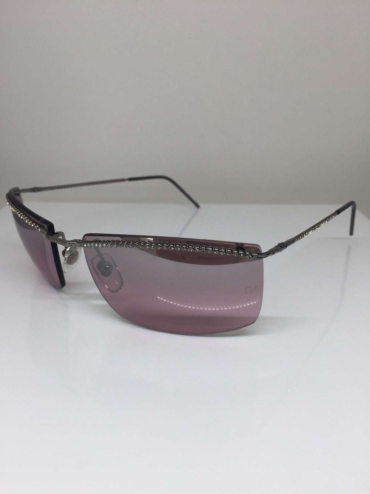 Vintage Giorgio Armani GA 1537-B Gunmetal Sunglasses - Super Vision Optical