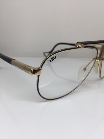 Vintage Killy 473 47 630 Gold Sunglasses - Super Vision Optical