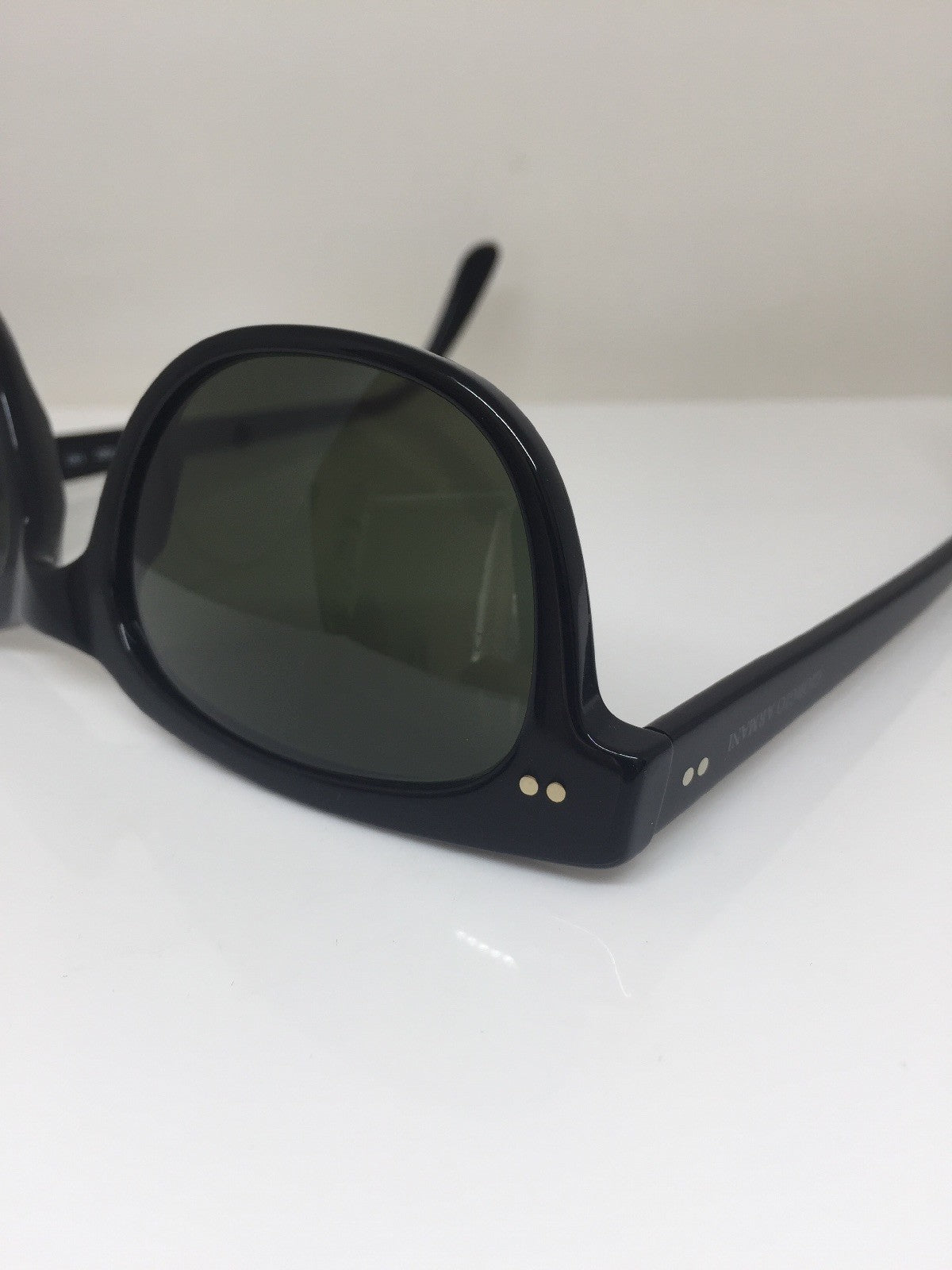 Vintage Giorgio Armani GA 376-S Black Sunglasses - Super Vision Optical