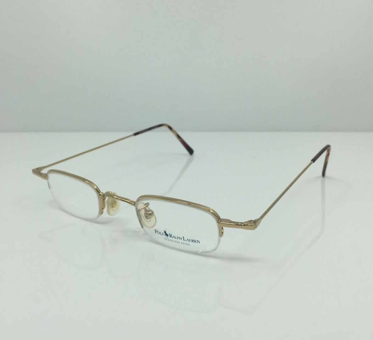 Vintage Polo Ralph Lauren POLO 388 Gold Eyeglasses - Super Vision Optical