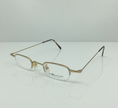 Vintage Polo Ralph Lauren POLO 388 Gold Eyeglasses - Super Vision Optical