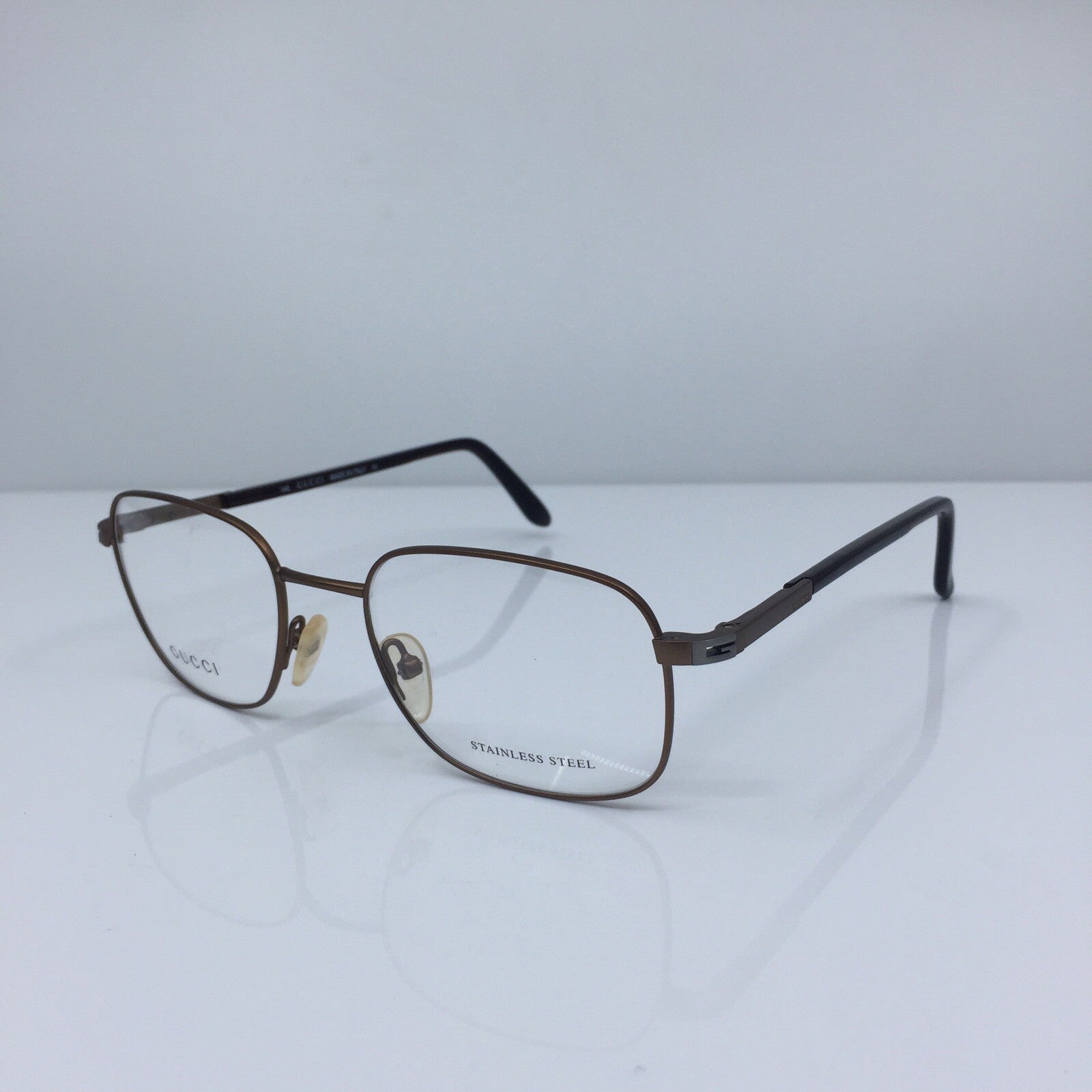 Vintage Gucci GG 1622 Brown Eyeglasses - Super Vision Optical