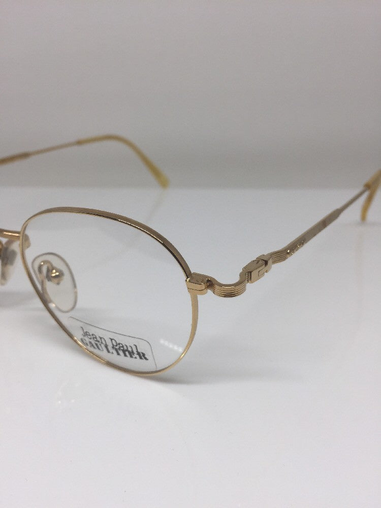 Vintage Jean Paul Gaultier JPG 55-1174 Gold Sunglasses - Super Vision Optical