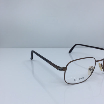 Vintage Gucci GG 1622 Brown Eyeglasses - Super Vision Optical