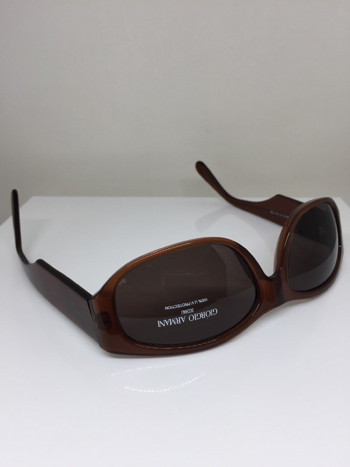 Vintage Giorgio Armani GA 2525 Brown Sunglasses - Super Vision Optical