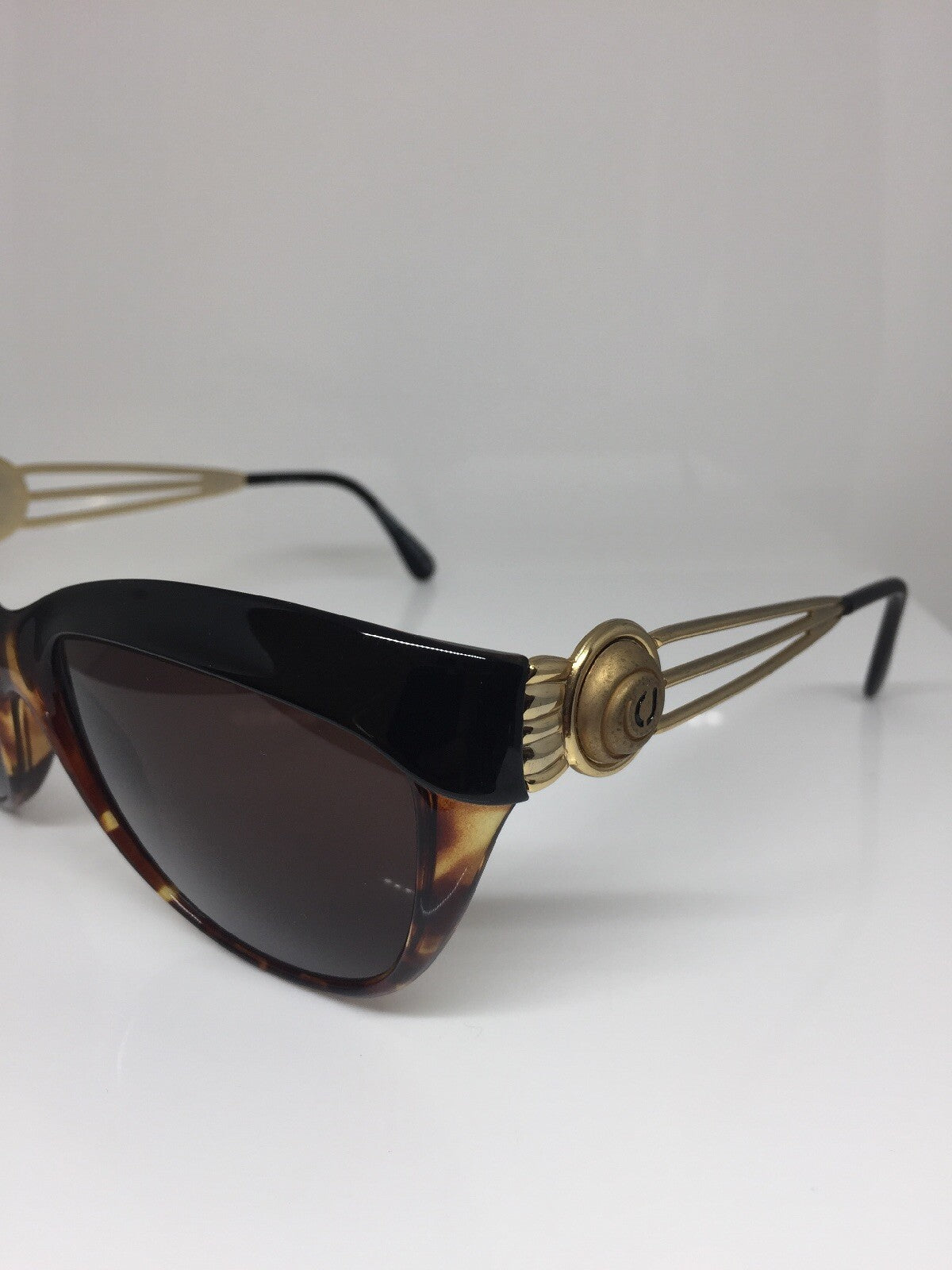 Vintage Charles Jourdan Charles Jourdan Bay Bridge Tortoise Sunglasses - Super Vision Optical