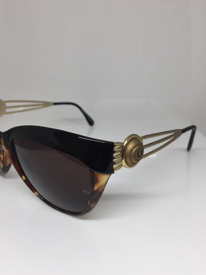 Vintage Charles Jourdan Charles Jourdan Bay Bridge Tortoise Sunglasses - Super Vision Optical