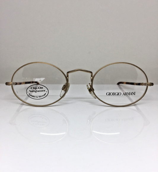 Vintage Giorgio Armani GA 240 Gold Eyeglasses - Super Vision Optical