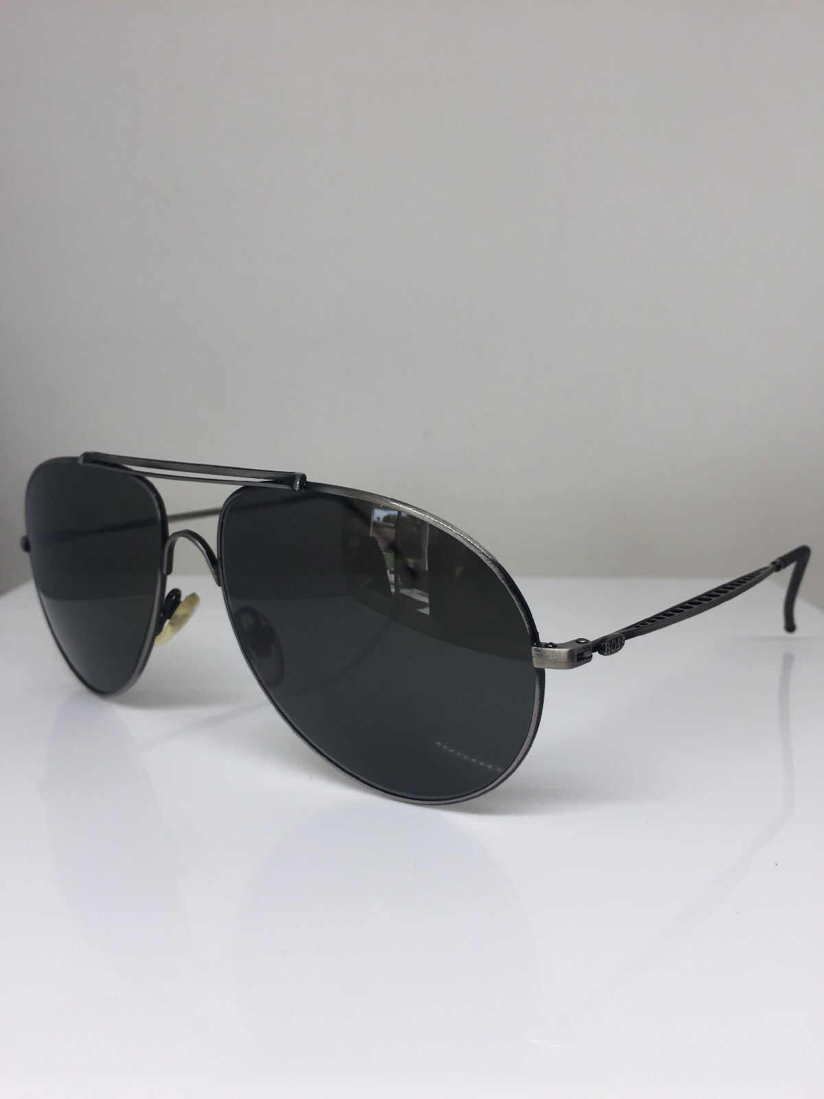 Vintage Hugo Boss 5198 Gunmetal Sunglasses - Super Vision Optical
