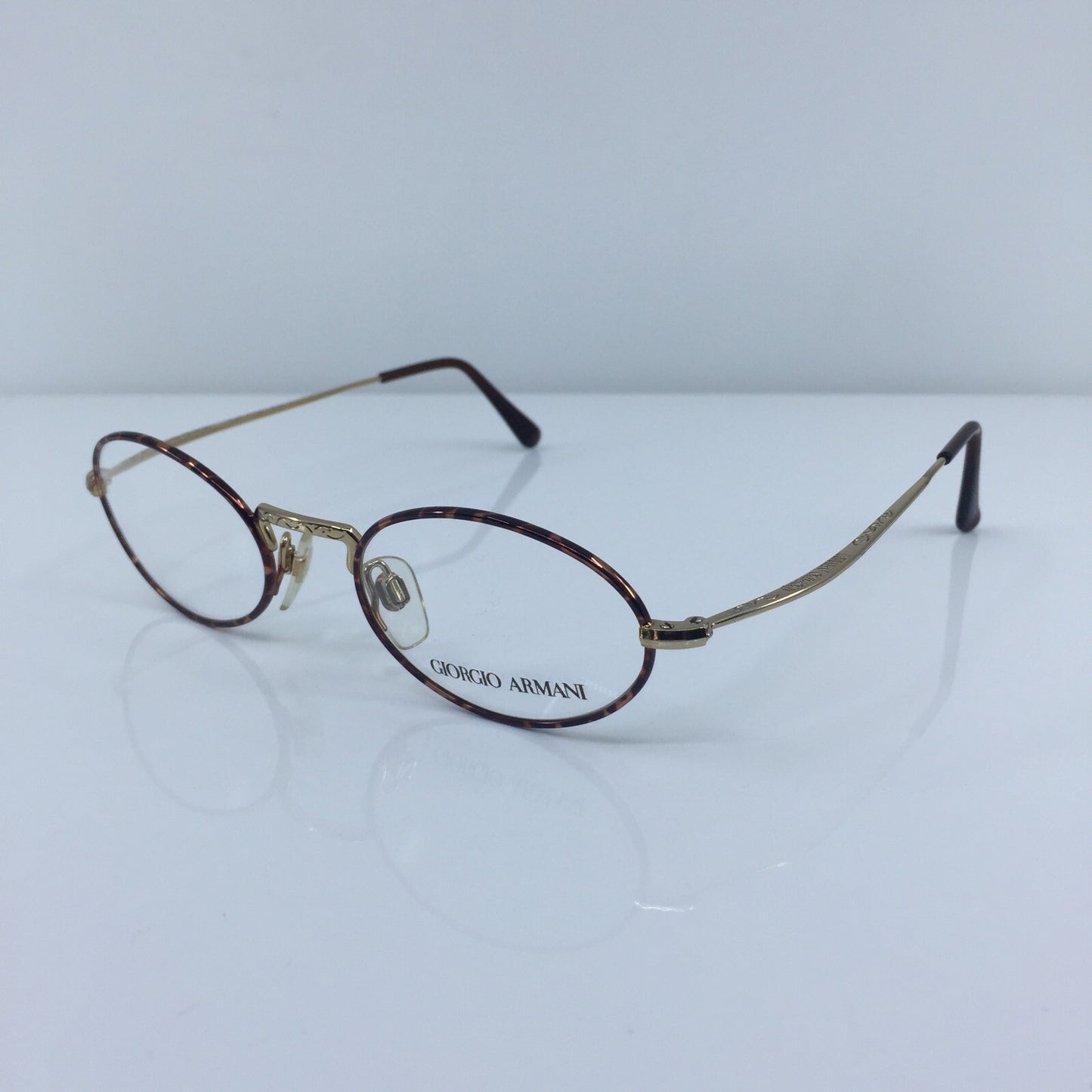 Vintage Giorgio Armani GA 242 Silver Eyeglasses - Super Vision Optical