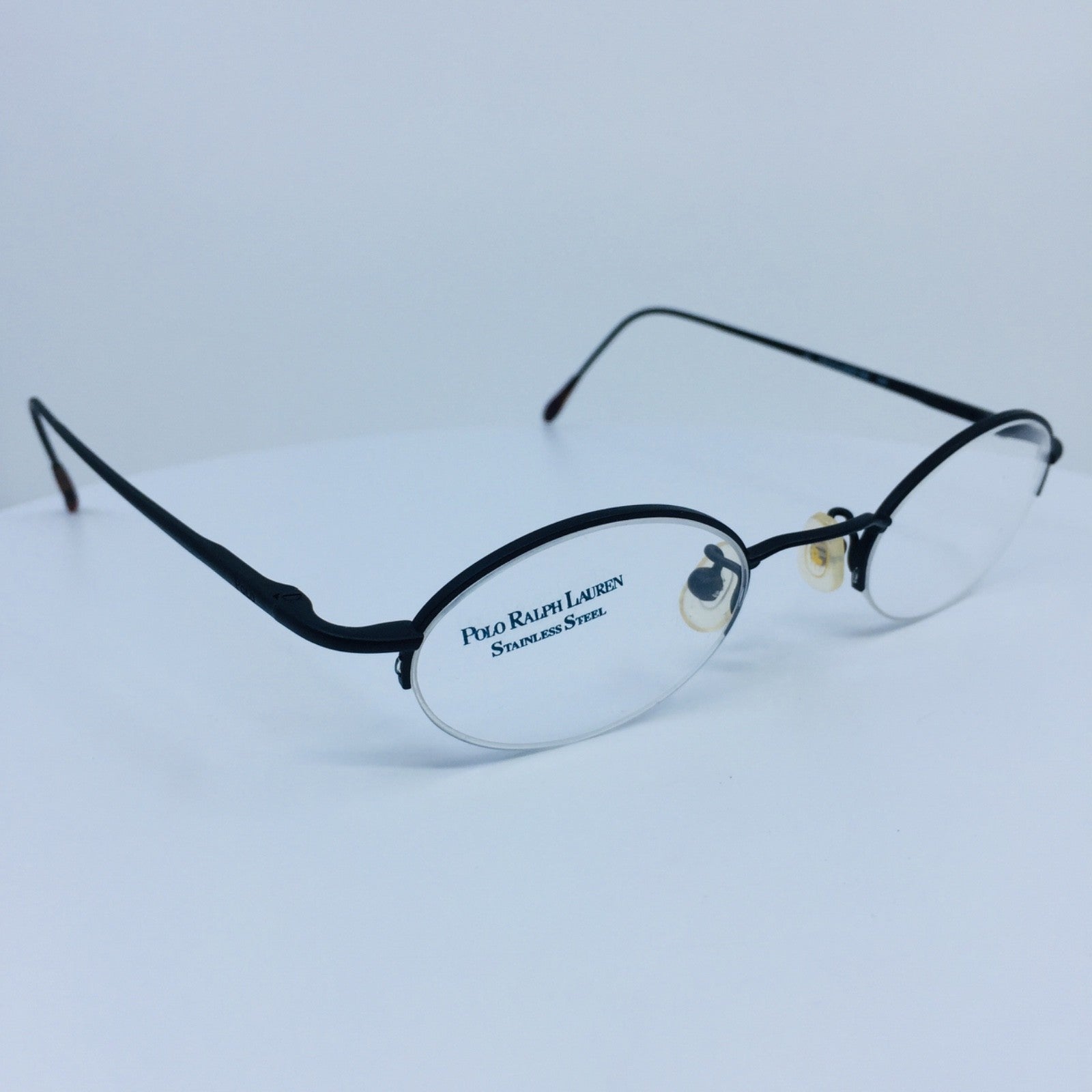 Vintage Polo Ralph Lauren POLO 358 Black Eyeglasses - Super Vision Optical