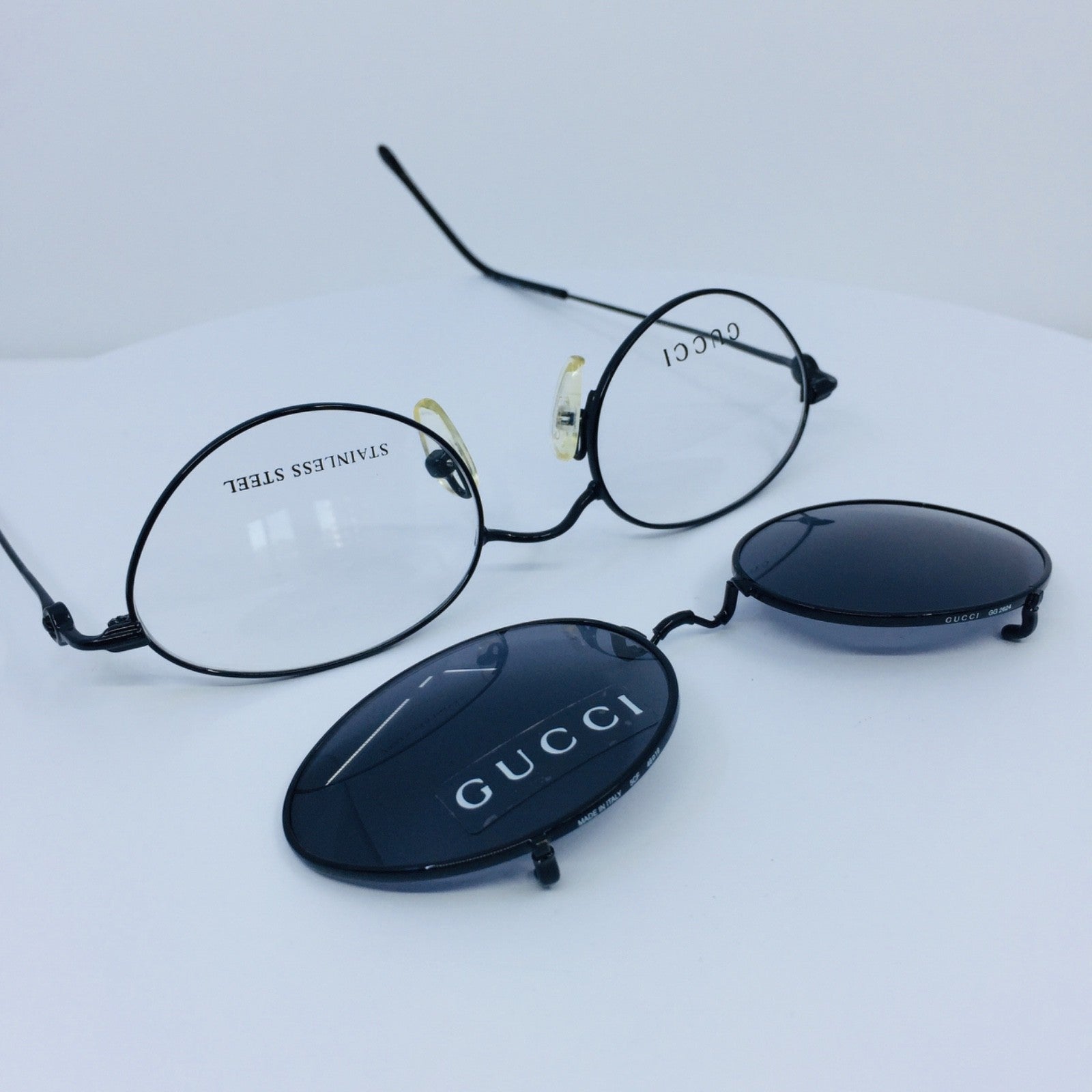 Vintage Gucci GG 2624 Black Eyeglasses - Super Vision Optical