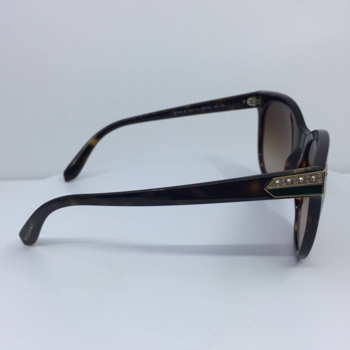 Vintage Bvlgari Bulgari 8185-B Tortoise Sunglasses - Super Vision Optical
