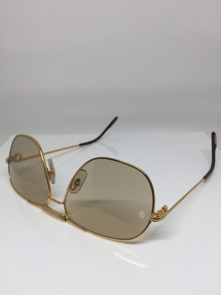 Vintage Cartier Tank LC Gold Sunglasses - Super Vision Optical