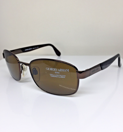 Vintage Giorgio Armani GA 1501 Brown Sunglasses - Super Vision Optical