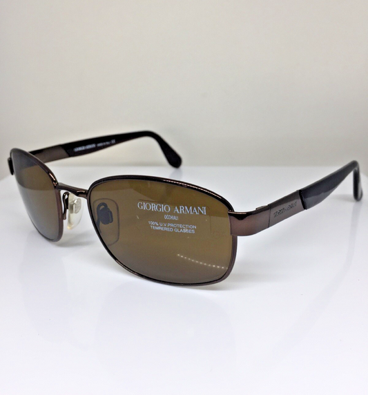 Vintage Giorgio Armani GA 1501 Brown Sunglasses - Super Vision Optical