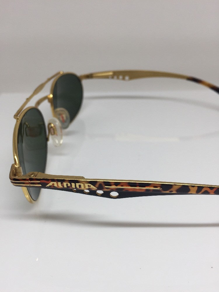 Vintage Alpina 5585 Gold Sunglasses - Super Vision Optical