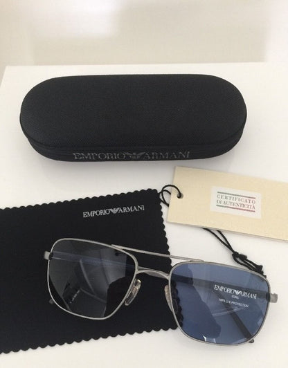 Vintage Emporio Armani EA 159-S Silver Sunglasses - Super Vision Optical