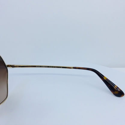 Vintage Dolce & Gabbana DG 2157 Gold Sunglasses - Super Vision Optical