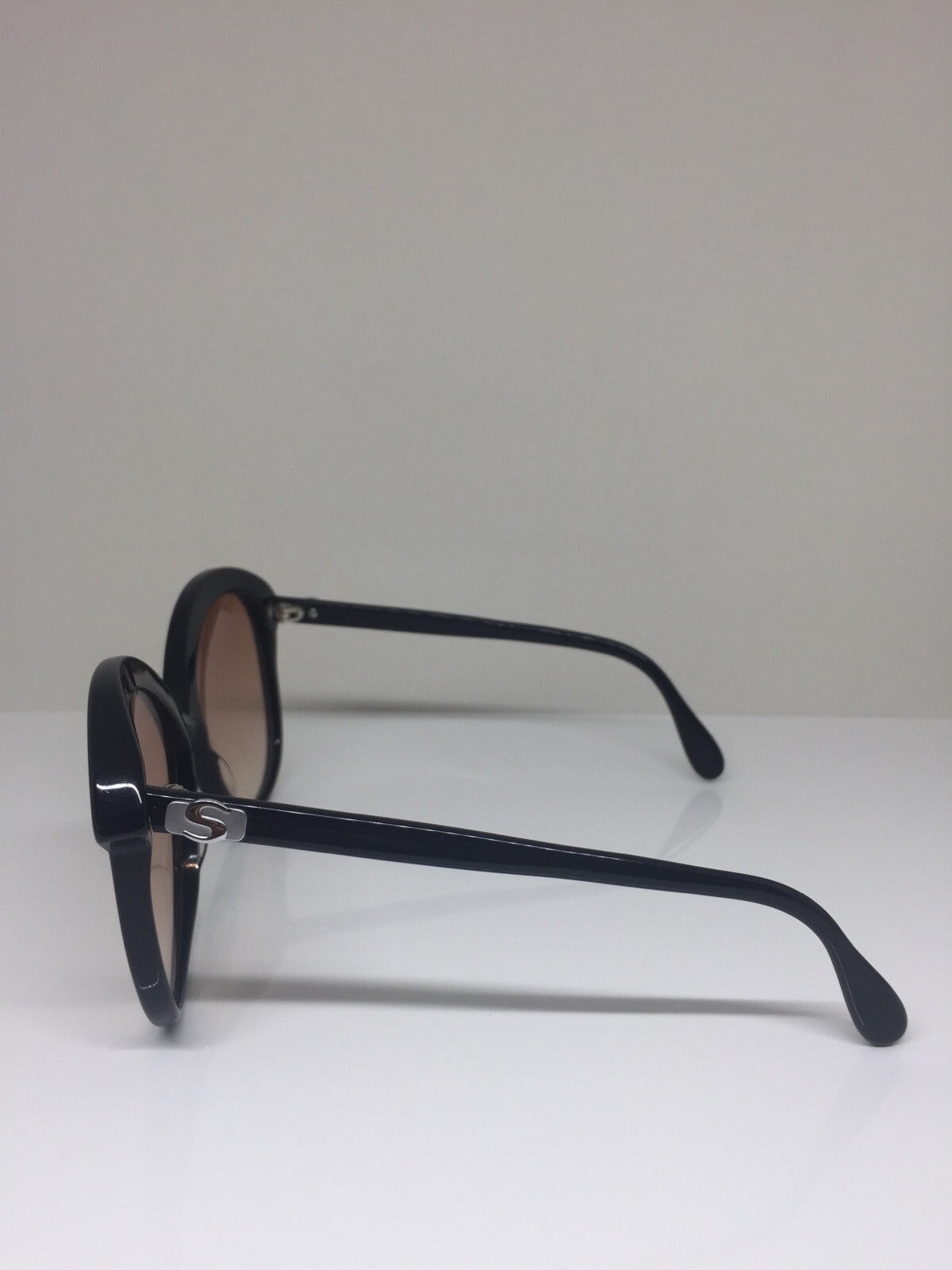 Vintage Silhouette MOD 102 Black Sunglasses - Super Vision Optical