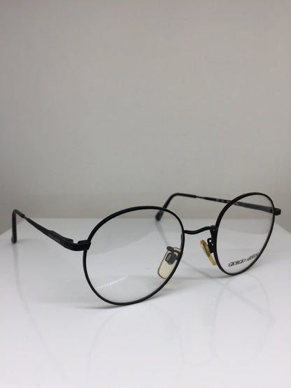 Vintage Giorgio Armani GA 201 Black Sunglasses - Super Vision Optical
