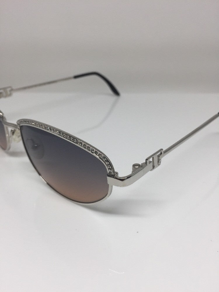 Vintage Tiffany Lunettes TIFFANY LUNETTES T789 Silver Sunglasses - Super Vision Optical