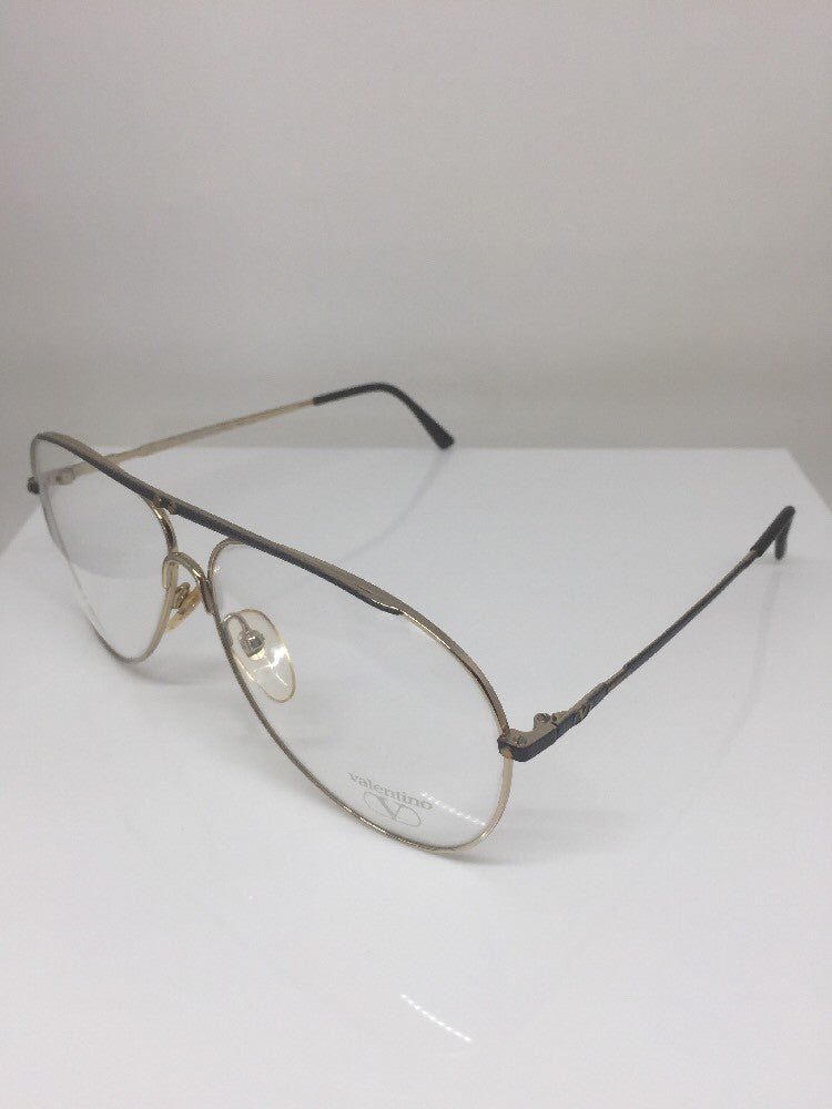 Vintage Valentino 305 Gold Sunglasses - Super Vision Optical