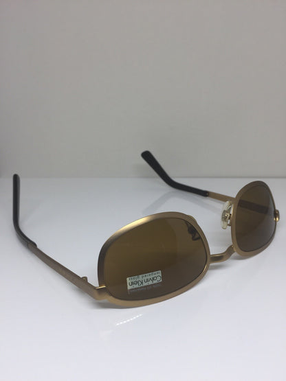 Vintage Calvin Klein CK 251-S Gold Sunglasses - Super Vision Optical