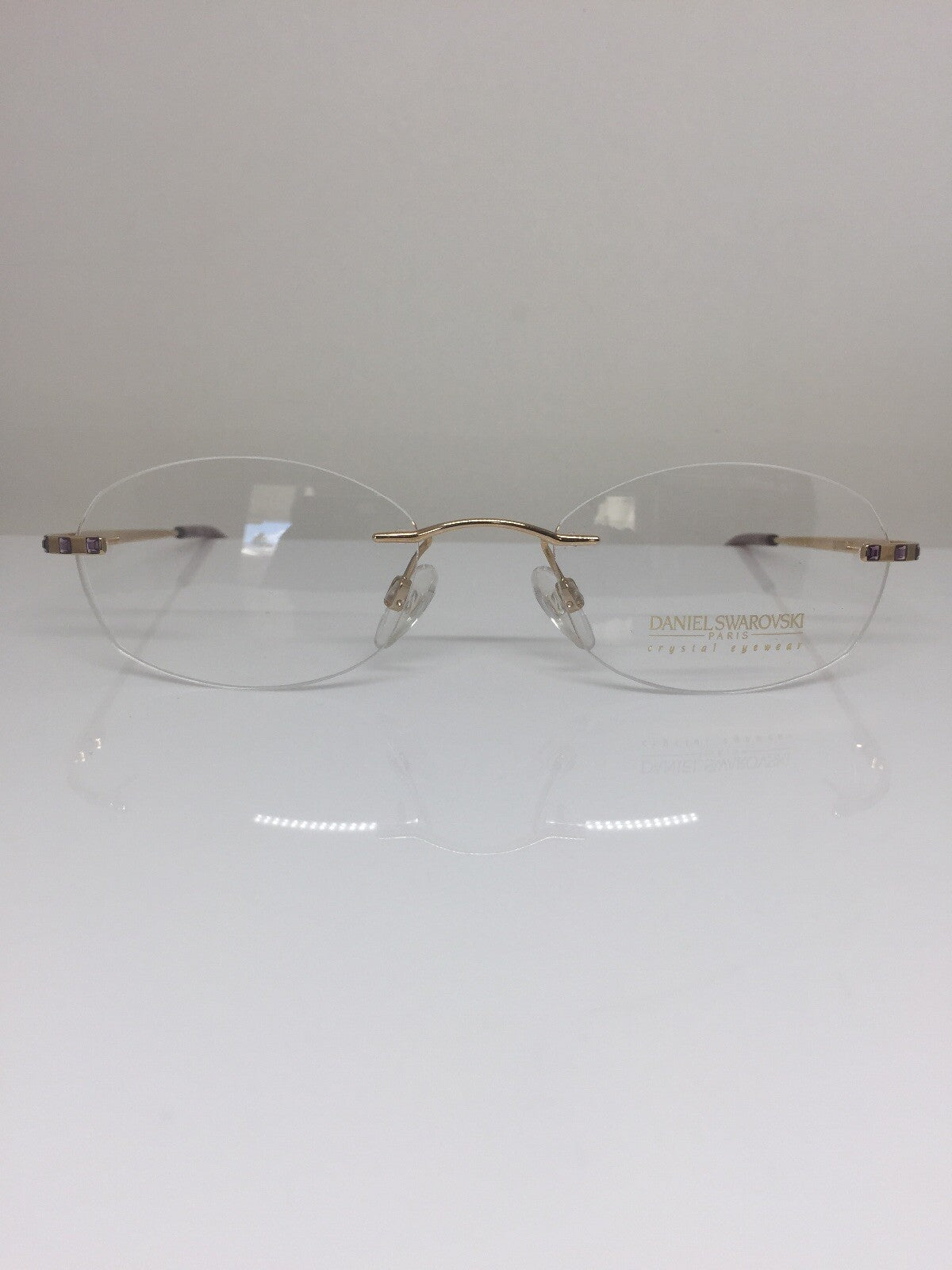 Vintage Daniel Swarovski S 036 Gold Eyeglasses - Super Vision Optical
