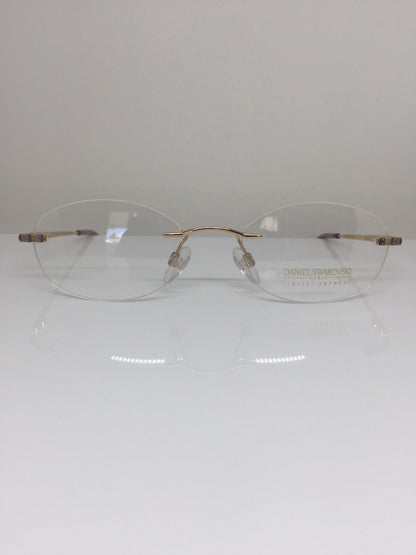 Vintage Daniel Swarovski S 036 Gold Eyeglasses - Super Vision Optical