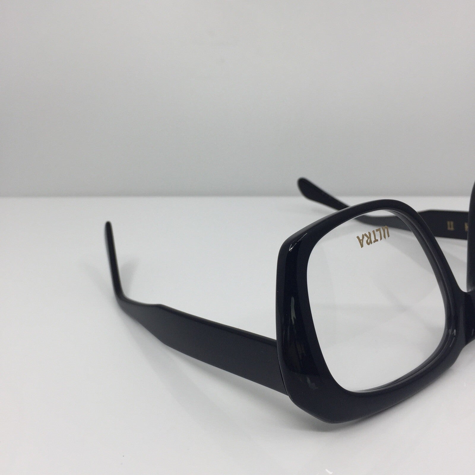 Vintage ULTRA GOLIATH Ultra Goliath 2 Black Eyeglasses - Super Vision Optical